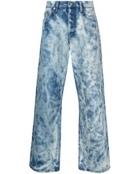 hellblaue Jeans mit Blumenmuster von Sunflower