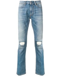 hellblaue Jeans mit Destroyed-Effekten von Acne Studios
