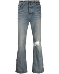 hellblaue Jeans mit Destroyed-Effekten von Amiri