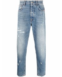 hellblaue Jeans mit Destroyed-Effekten von AMISH