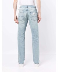 hellblaue Jeans mit Destroyed-Effekten von Armani Exchange