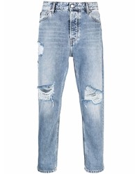 hellblaue Jeans mit Destroyed-Effekten von Calvin Klein Jeans