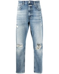 hellblaue Jeans mit Destroyed-Effekten von Closed