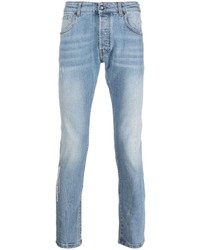 hellblaue Jeans mit Destroyed-Effekten von costume national contemporary