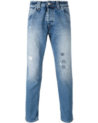hellblaue Jeans mit Destroyed-Effekten von Cycle