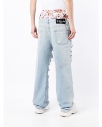 hellblaue Jeans mit Destroyed-Effekten von COOL T.M