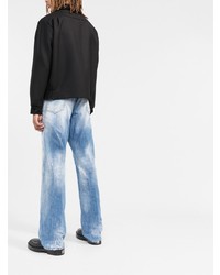 hellblaue Jeans mit Destroyed-Effekten von DSQUARED2