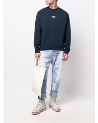 hellblaue Jeans mit Destroyed-Effekten von DSQUARED2