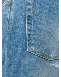 hellblaue Jeans mit Destroyed-Effekten von Dolce & Gabbana