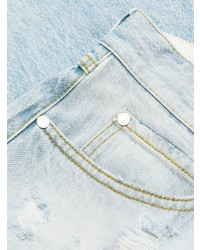 hellblaue Jeans mit Destroyed-Effekten von Stella McCartney