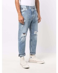 hellblaue Jeans mit Destroyed-Effekten von Calvin Klein Jeans