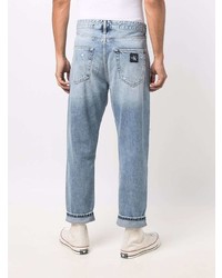 hellblaue Jeans mit Destroyed-Effekten von Calvin Klein Jeans