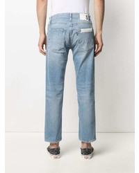 hellblaue Jeans mit Destroyed-Effekten von Department 5