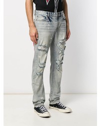 hellblaue Jeans mit Destroyed-Effekten von Haculla