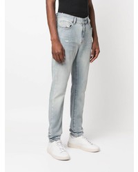 hellblaue Jeans mit Destroyed-Effekten von Diesel