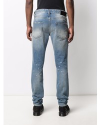 hellblaue Jeans mit Destroyed-Effekten von Just Cavalli