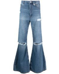 hellblaue Jeans mit Destroyed-Effekten von EGONlab