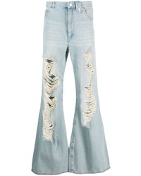 hellblaue Jeans mit Destroyed-Effekten von EGONlab