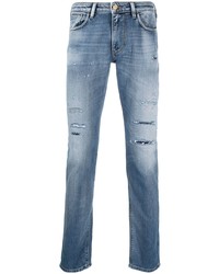 hellblaue Jeans mit Destroyed-Effekten von Emporio Armani
