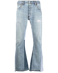 hellblaue Jeans mit Destroyed-Effekten von GALLERY DEPT.