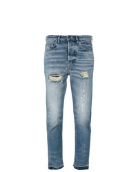 hellblaue Jeans mit Destroyed-Effekten von Golden Goose Deluxe Brand