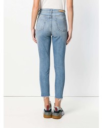 hellblaue Jeans mit Destroyed-Effekten von Grlfrnd
