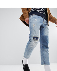 hellblaue Jeans mit Destroyed-Effekten von Just Junkies