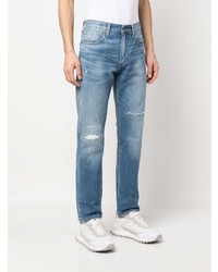 hellblaue Jeans mit Destroyed-Effekten von Levi's Made & Crafted