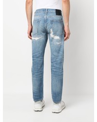 hellblaue Jeans mit Destroyed-Effekten von Levi's Made & Crafted