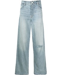 hellblaue Jeans mit Destroyed-Effekten von Nahmias