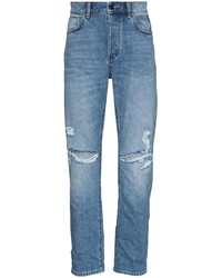 hellblaue Jeans mit Destroyed-Effekten von Neuw