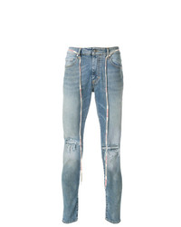 hellblaue Jeans mit Destroyed-Effekten von Represent
