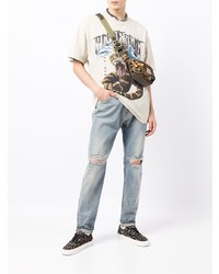 hellblaue Jeans mit Destroyed-Effekten von Represent