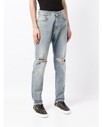 hellblaue Jeans mit Destroyed-Effekten von Represent