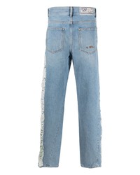 hellblaue Jeans mit Destroyed-Effekten von Gcds