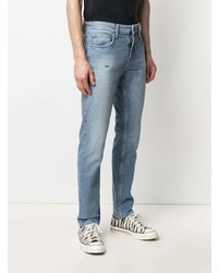 hellblaue Jeans mit Destroyed-Effekten von Department 5