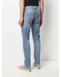 hellblaue Jeans mit Destroyed-Effekten von Department 5