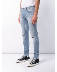 hellblaue Jeans mit Destroyed-Effekten von Represent