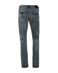 hellblaue Jeans mit Destroyed-Effekten von Tom Tailor