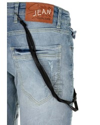 hellblaue Jeans mit Flicken von Cipo & Baxx