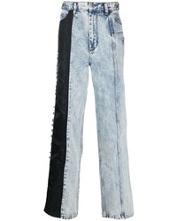 hellblaue Jeans mit Flicken von Feng Chen Wang