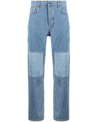 hellblaue Jeans mit Flicken von JW Anderson