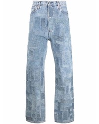 hellblaue Jeans mit Flicken von Levi's Made & Crafted
