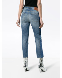 hellblaue Jeans mit Flicken von Golden Goose Deluxe Brand