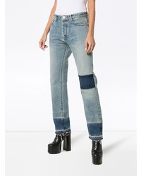hellblaue Jeans mit Flicken von Ambush