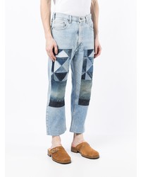 hellblaue Jeans mit Flicken von Children Of The Discordance