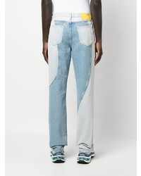 hellblaue Jeans mit Flicken von Off-White