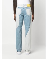 hellblaue Jeans mit Flicken von Off-White