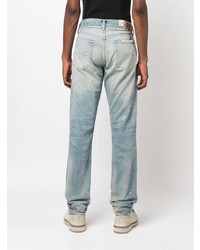 hellblaue Jeans mit Flicken von Ralph Lauren RRL