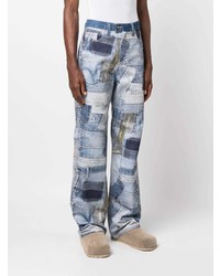 hellblaue Jeans mit Flicken von Andersson Bell